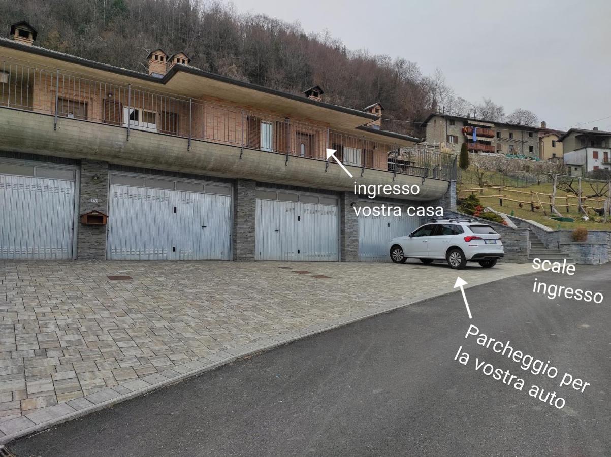 Casa "La Forcella" Villa Brembilla Exteriör bild